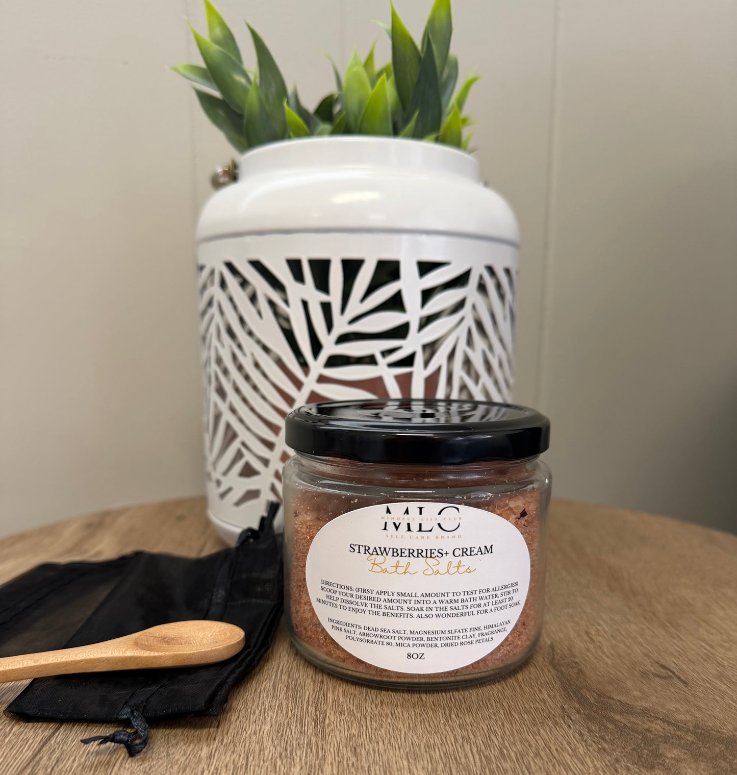 Strawberries and Cream Bath Salts