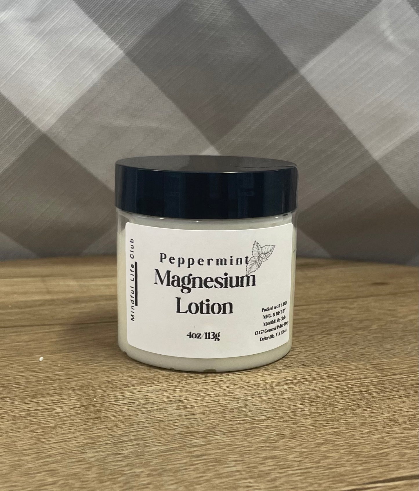 Peppermint Magnesium Lotion