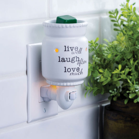 Live, Laugh, Love Pluggable Fragrance Warmer