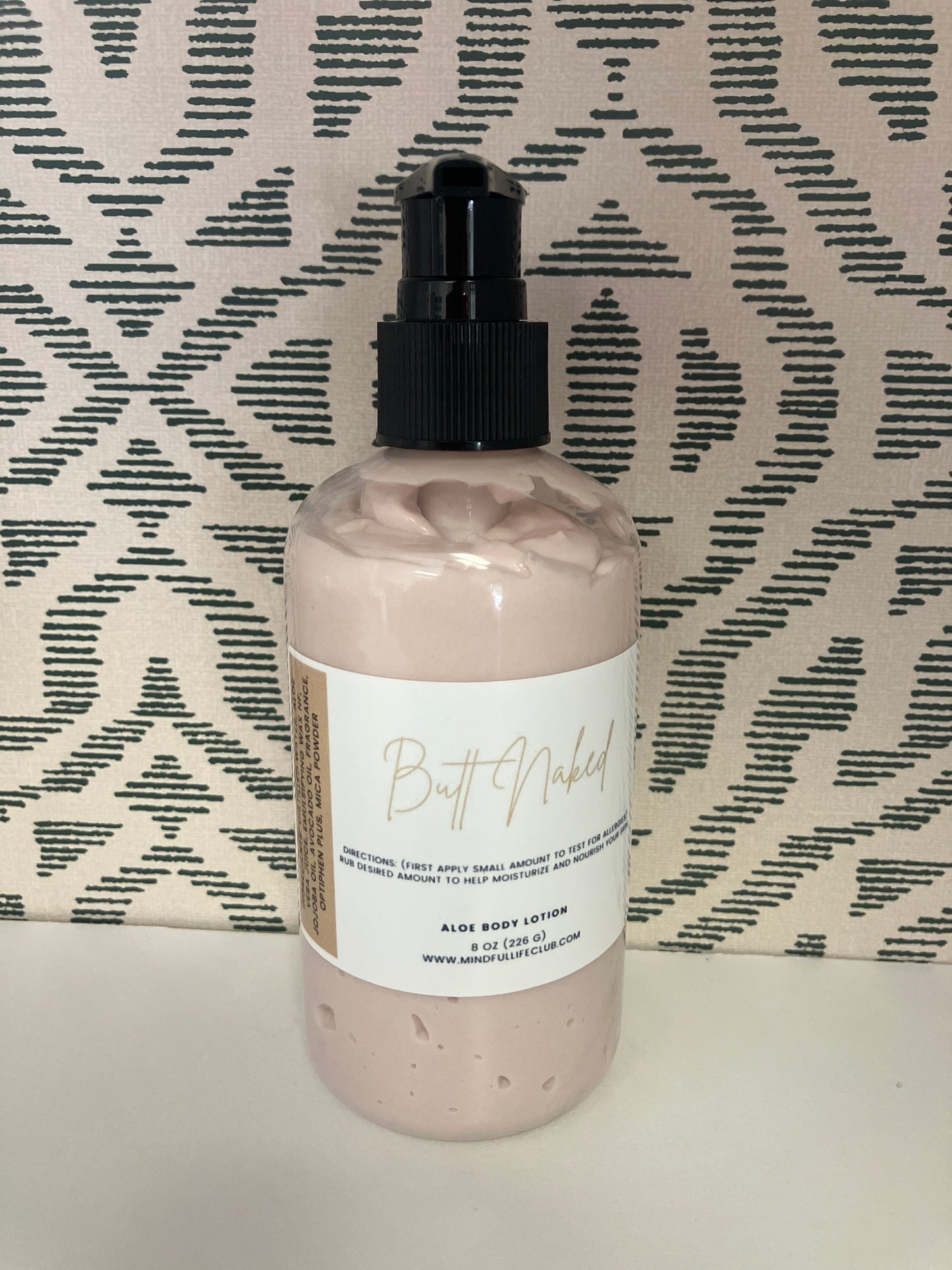 Butt Naked Aloe Lotion