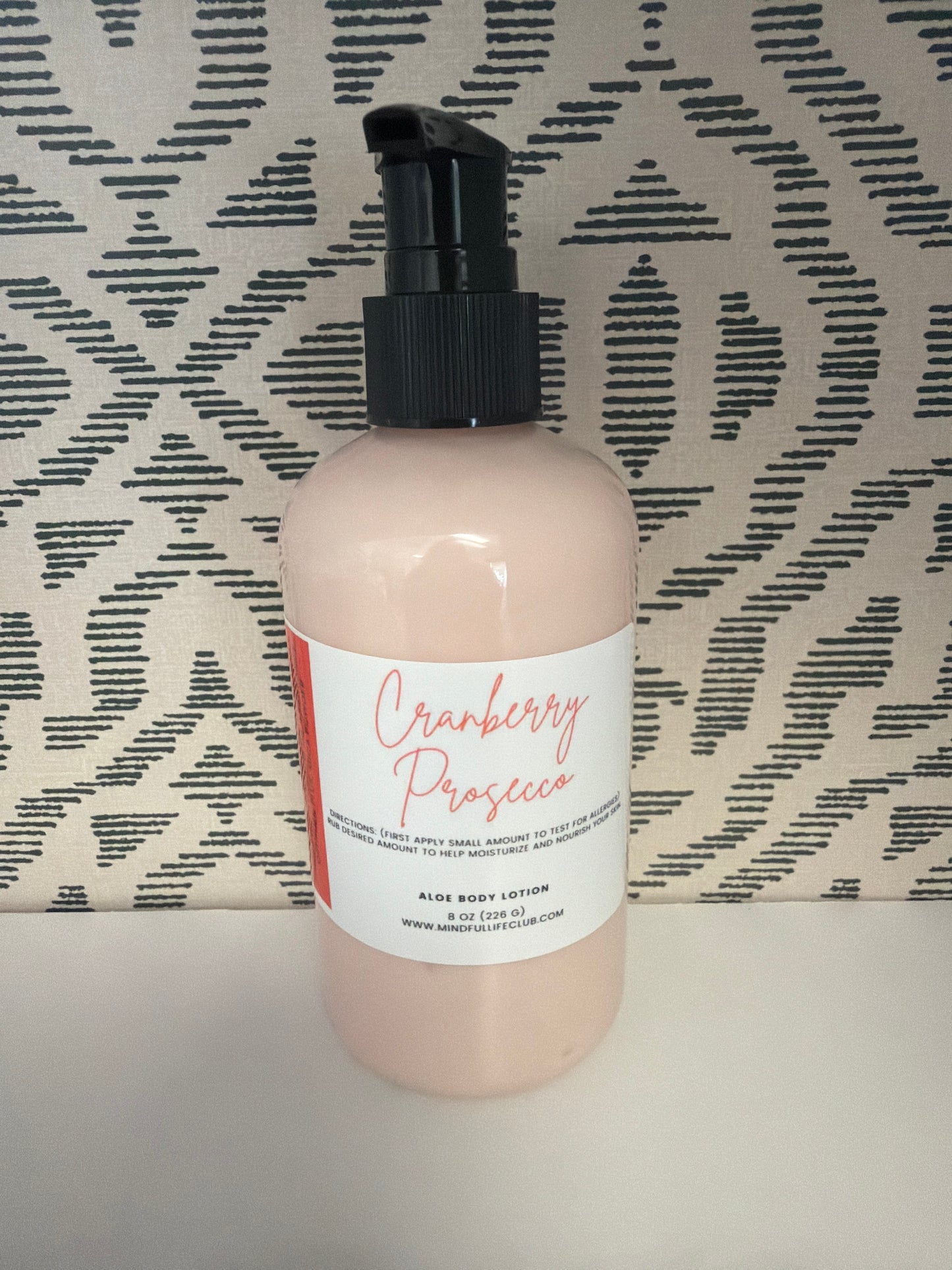 Cranberry Prosecco Aloe Lotion
