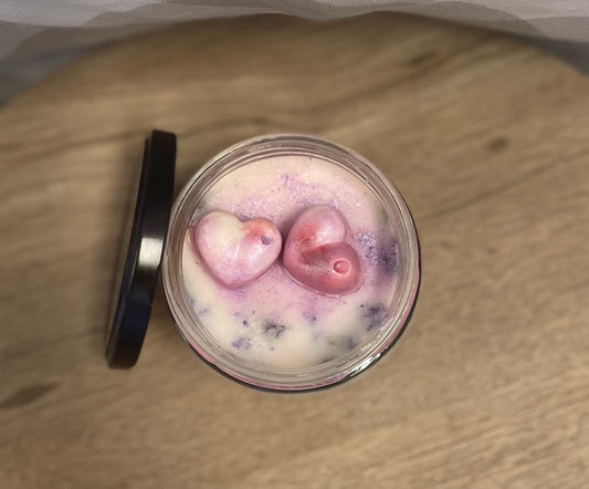 Wickless Cranberry Prosecco Candles