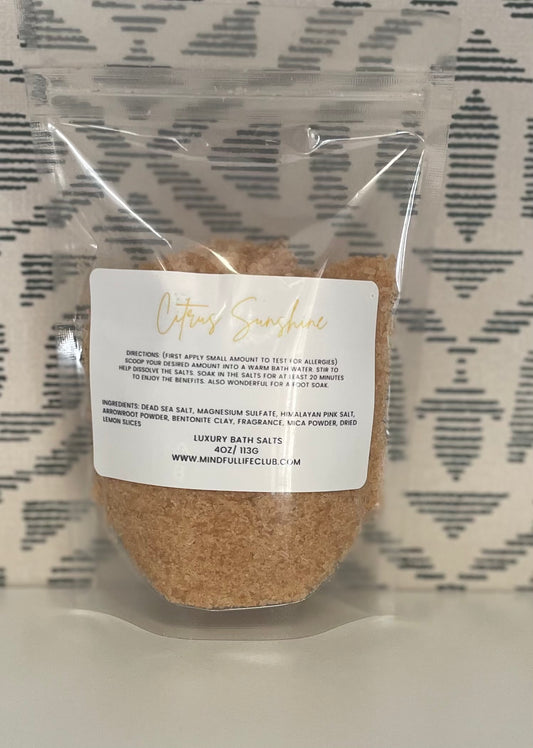 Citrus Sunshine Bath Salts