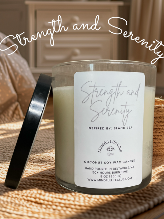 Strength and Serenity Candle