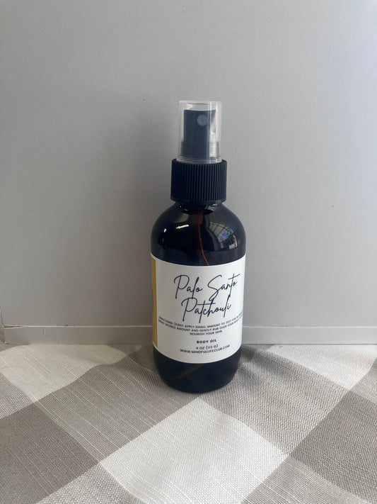 Palo Santo Patchouli Body Oil (Men)