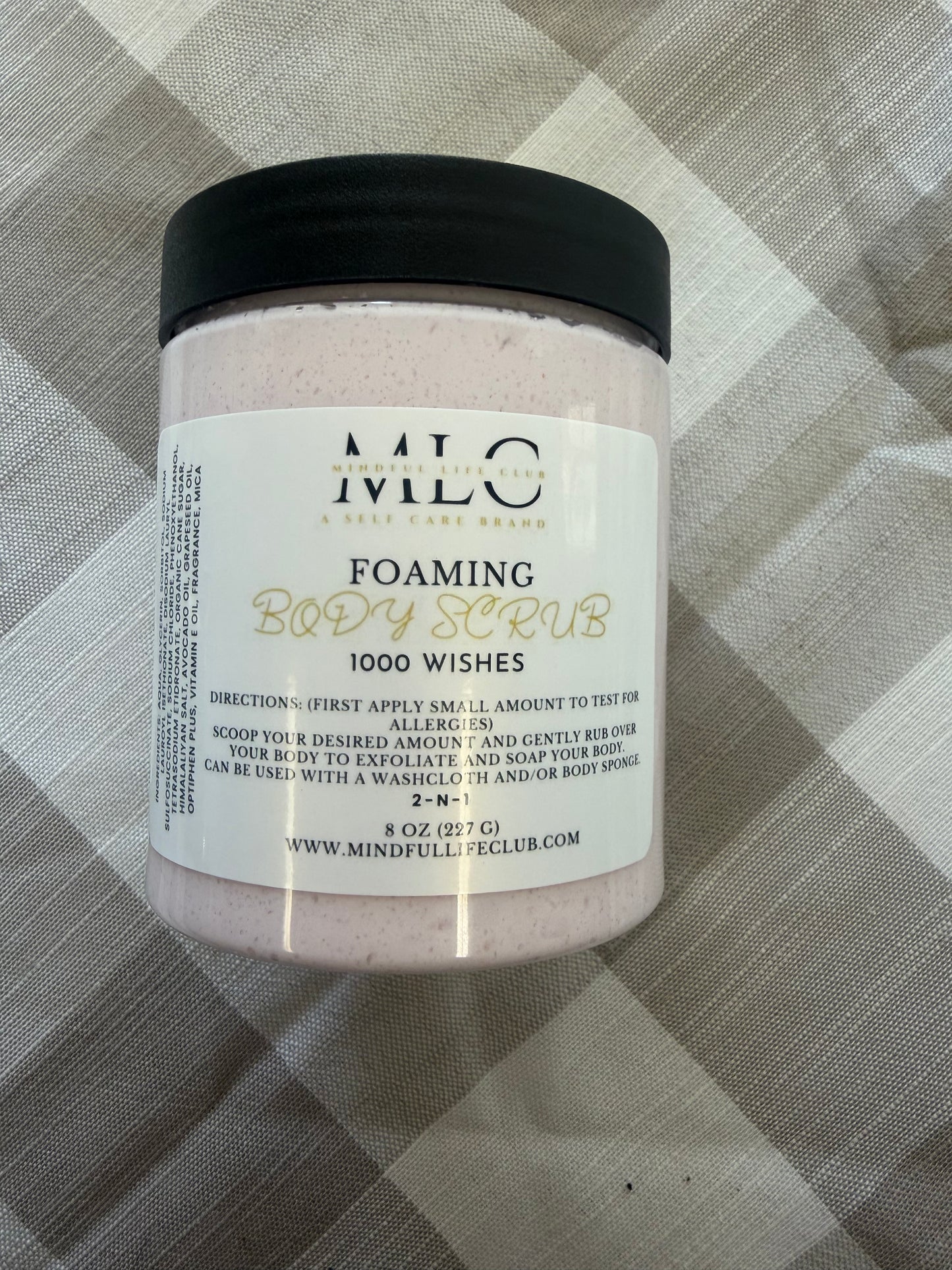 Foaming Body Scrub