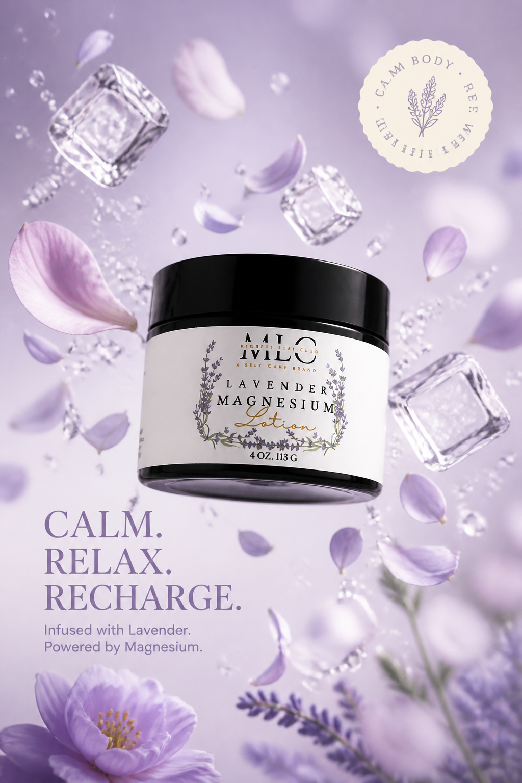 Lavender Magnesium Lotion